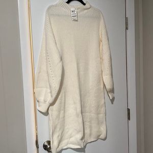 *new with tags* Cream Sweater Dress XL